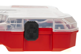 Milwaukee compact storage keeps tools organized after projects.