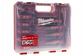 Milwaukee assorted sizes provide compatibility with multiple screw heads.