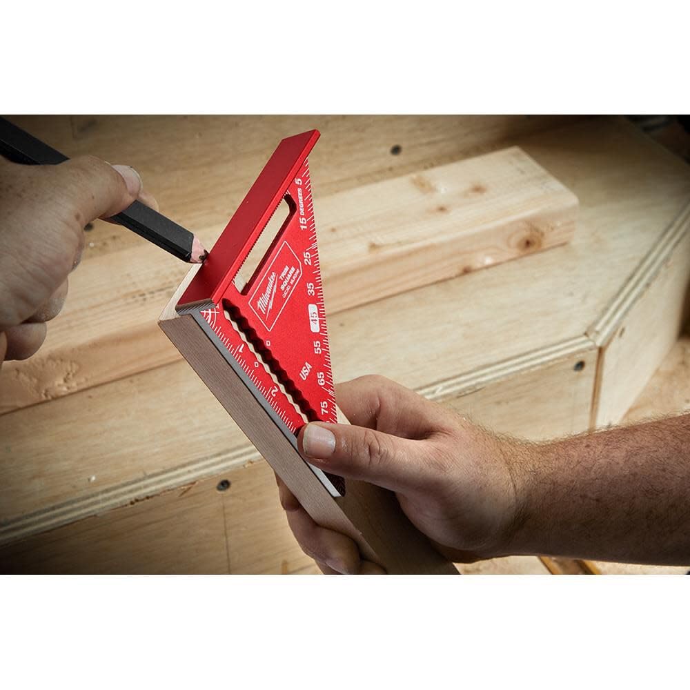 Milwaukee Trim Square pocket-friendly tool ready for on-site carry.