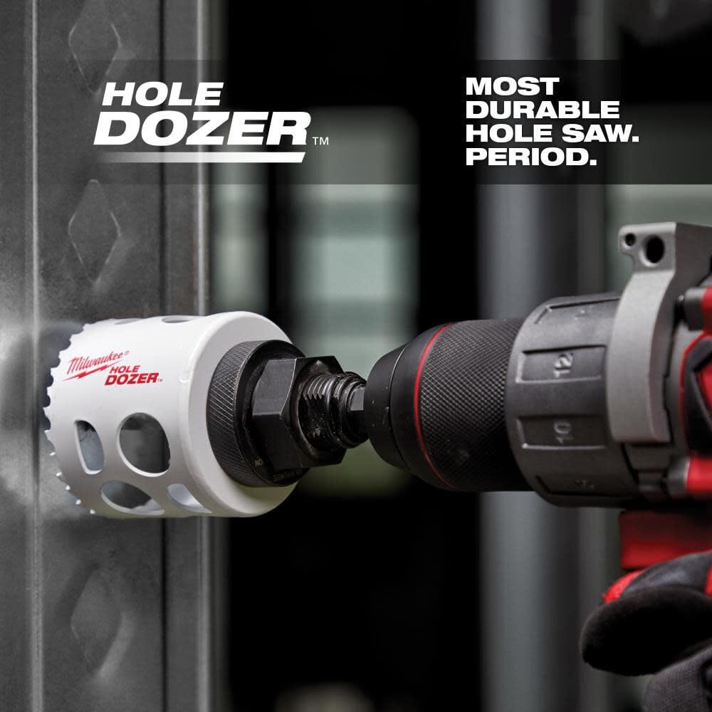 Milwaukee universal quick-change arbor for fast tool changes