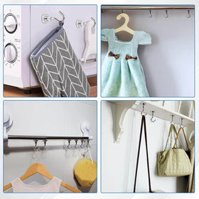 MIN CI chrome-finish magnets blend with modern kitchens and tool spaces