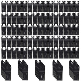MinCHI257 universal oscillating blades kit with 100 blades for versatile wood cuts