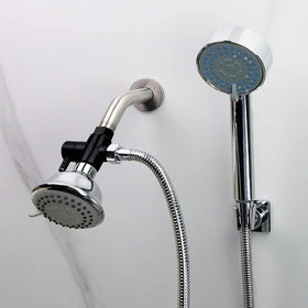 Universal replacement part for shower arms in a modern bathroom.