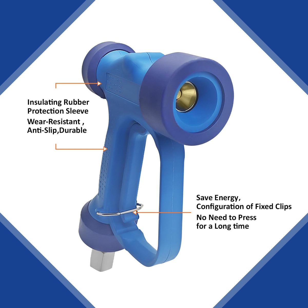 MINGOU Soft Wash Gun suitable for patios, walls, and driveways.