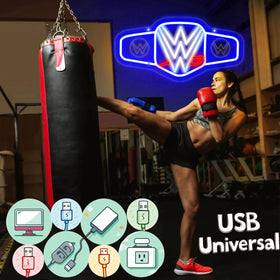 Mingxigo neon wall light boosts dorm room vibe with championship flair.