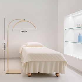 MINIEAR Gold finish lash lamp adds professional style to spaces