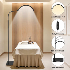 MINIEAR lamp provides five color temperatures for accurate nail art lighting.