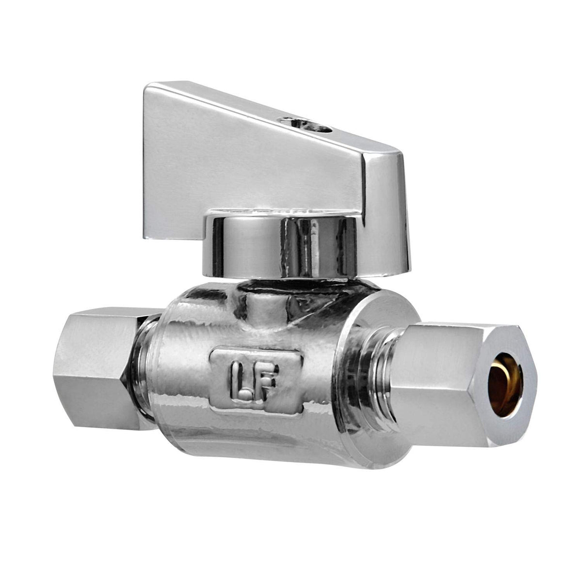 Minimprover 1/4-inch compression connection close-up for a tight seal.