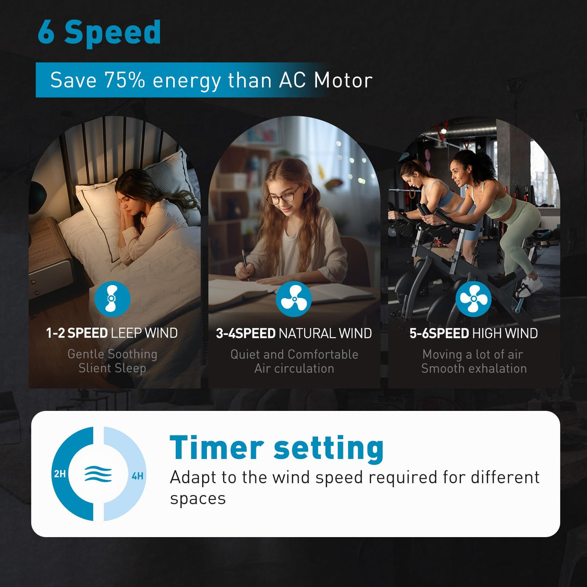 Minislak timer and brightness features help schedule ambiance and energy use.