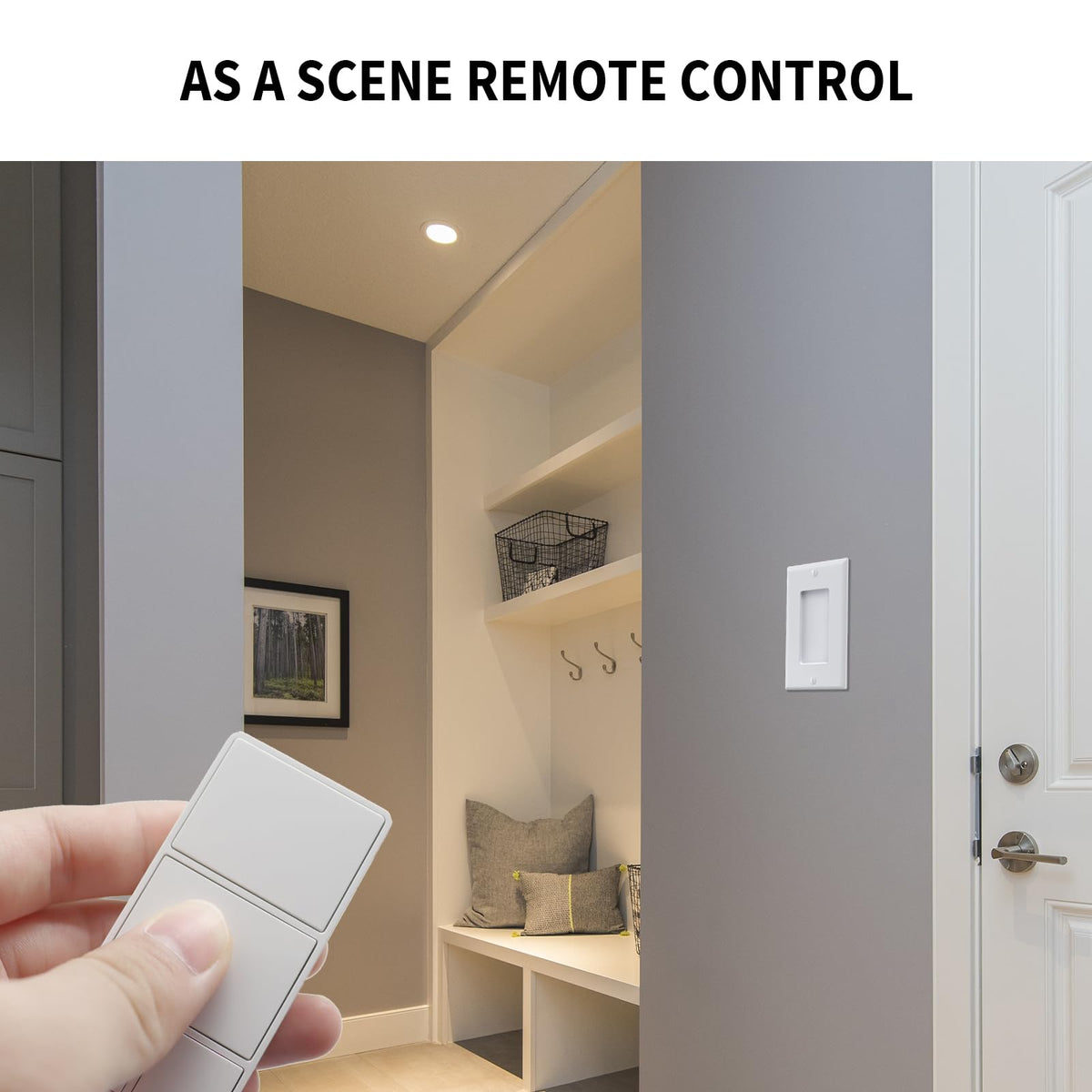 Minoston MR40Z battery-powered remote enables wireless control anywhere