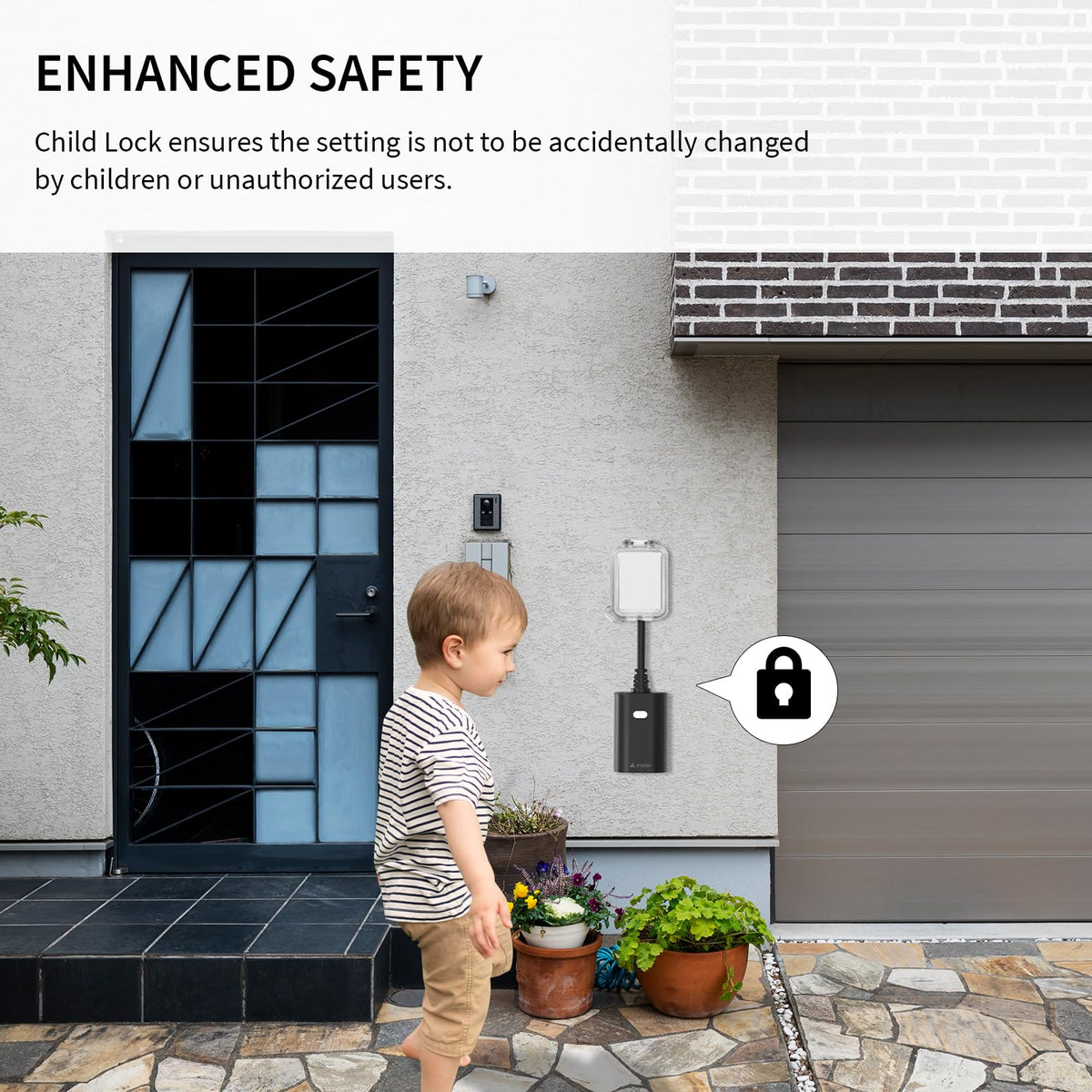 Minoston plug with child lock enhances safe family use