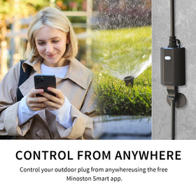 Minoston setup flow demonstrates simple app pairing on a smartphone