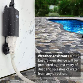 Minoston outdoor Z-Wave plug built-in repeater strengthens smart home signals