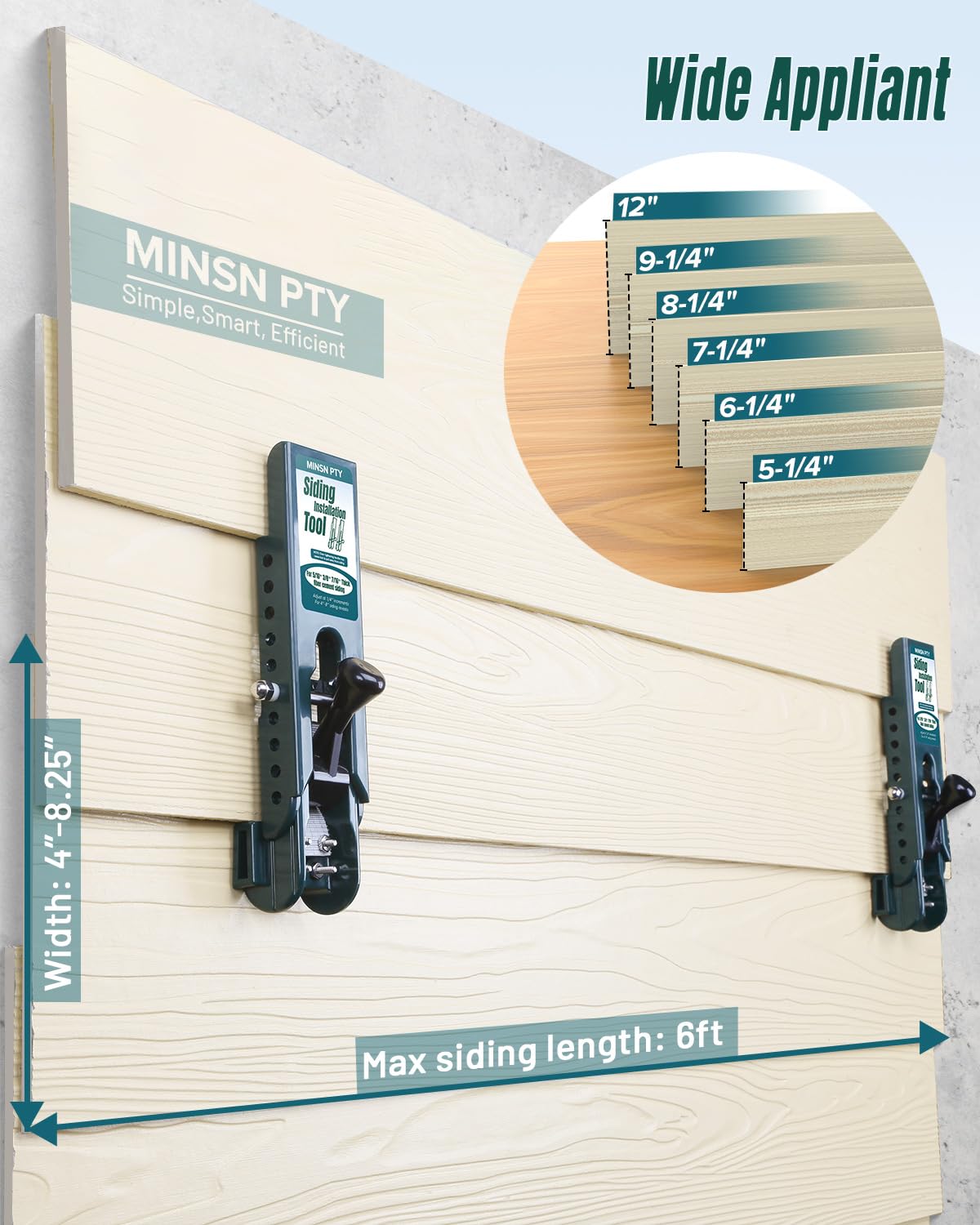 MINSN PTY easy-use board hanger aids quick insertions