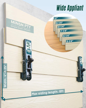 MINSN PTY easy-use board hanger aids quick insertions