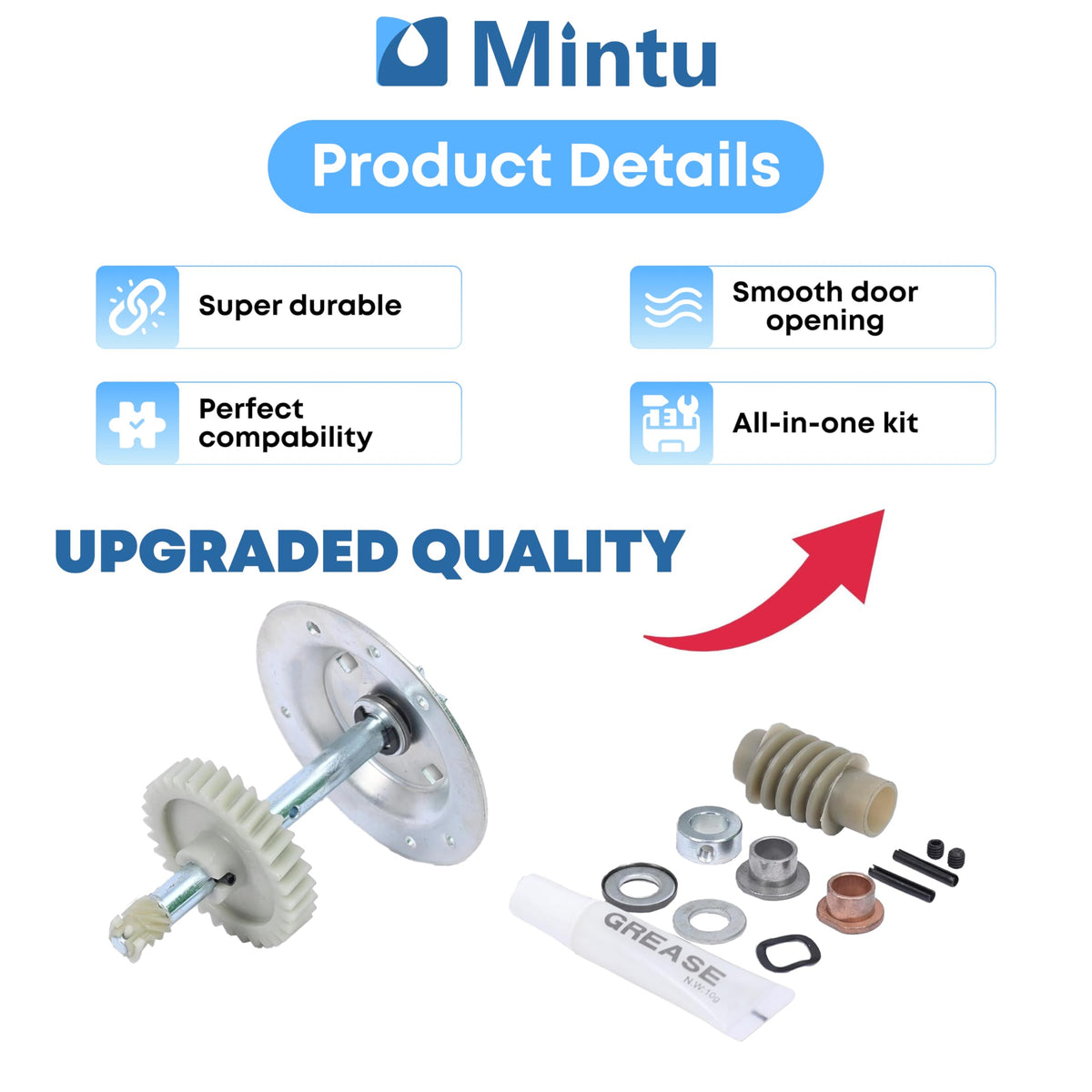 Mintu gear sprocket for Chamberlain 2265R for reliable fit