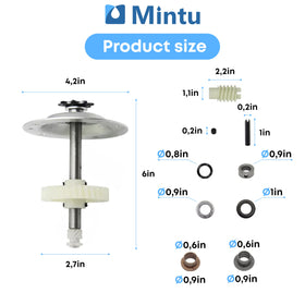Mintu gear sprocket for LiftMaster 1256LM maintains consistent drive