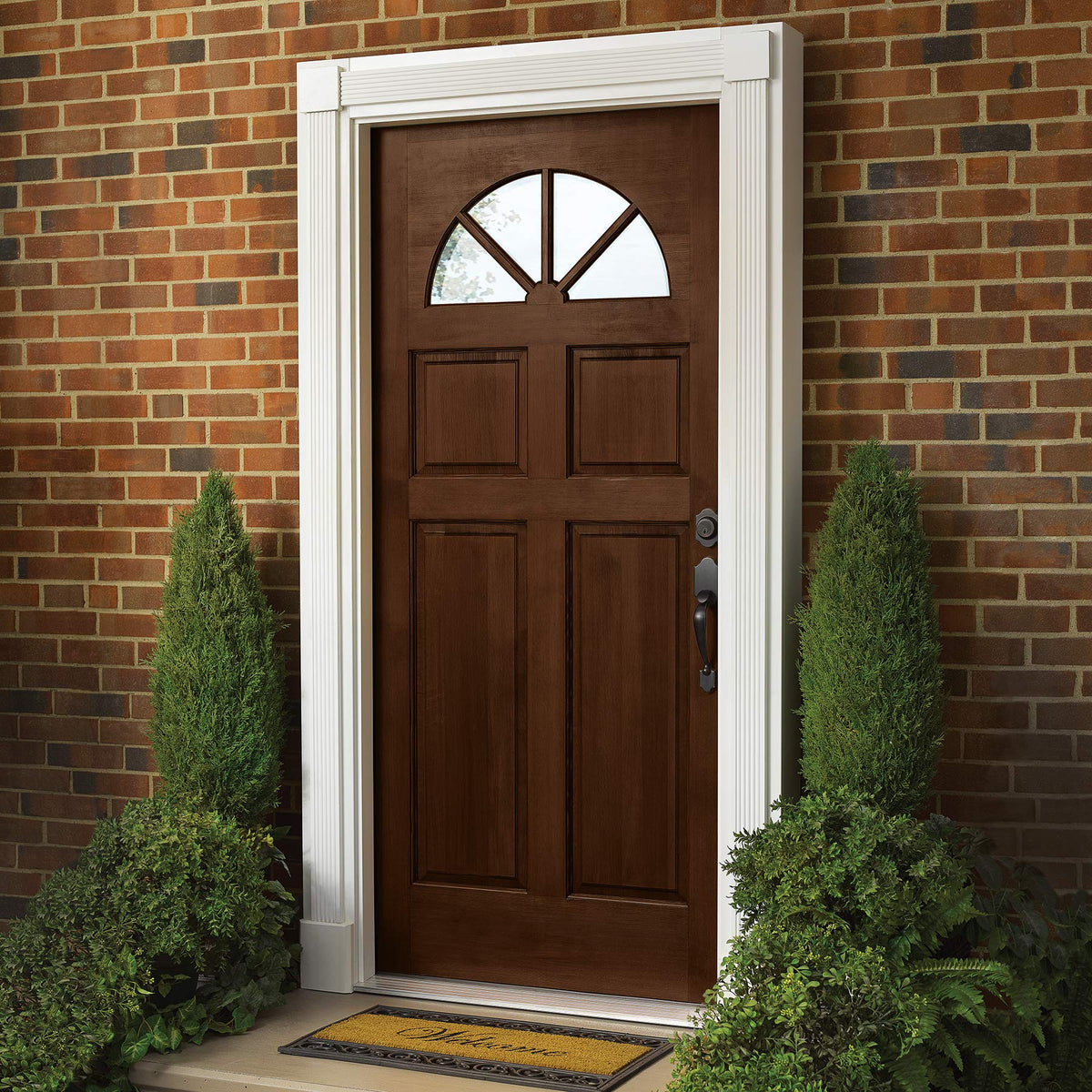 Minwax Gel Stain Coffee wood grain deepens texture with rich color.