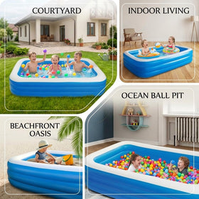 Minxchen puncture-resistant pool material for durable backyard use
