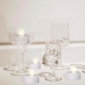 MINXIN battery-powered tea lights ideal for weddings and centerpieces.