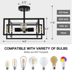 Minyuco sloped-ceiling compatible light ideal for varied ceiling angles.