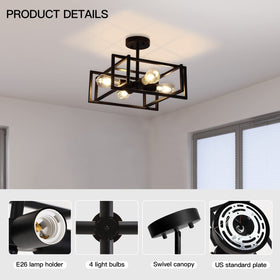 Minyuco wide-area lighting suitable for kitchen, living room, hallway.