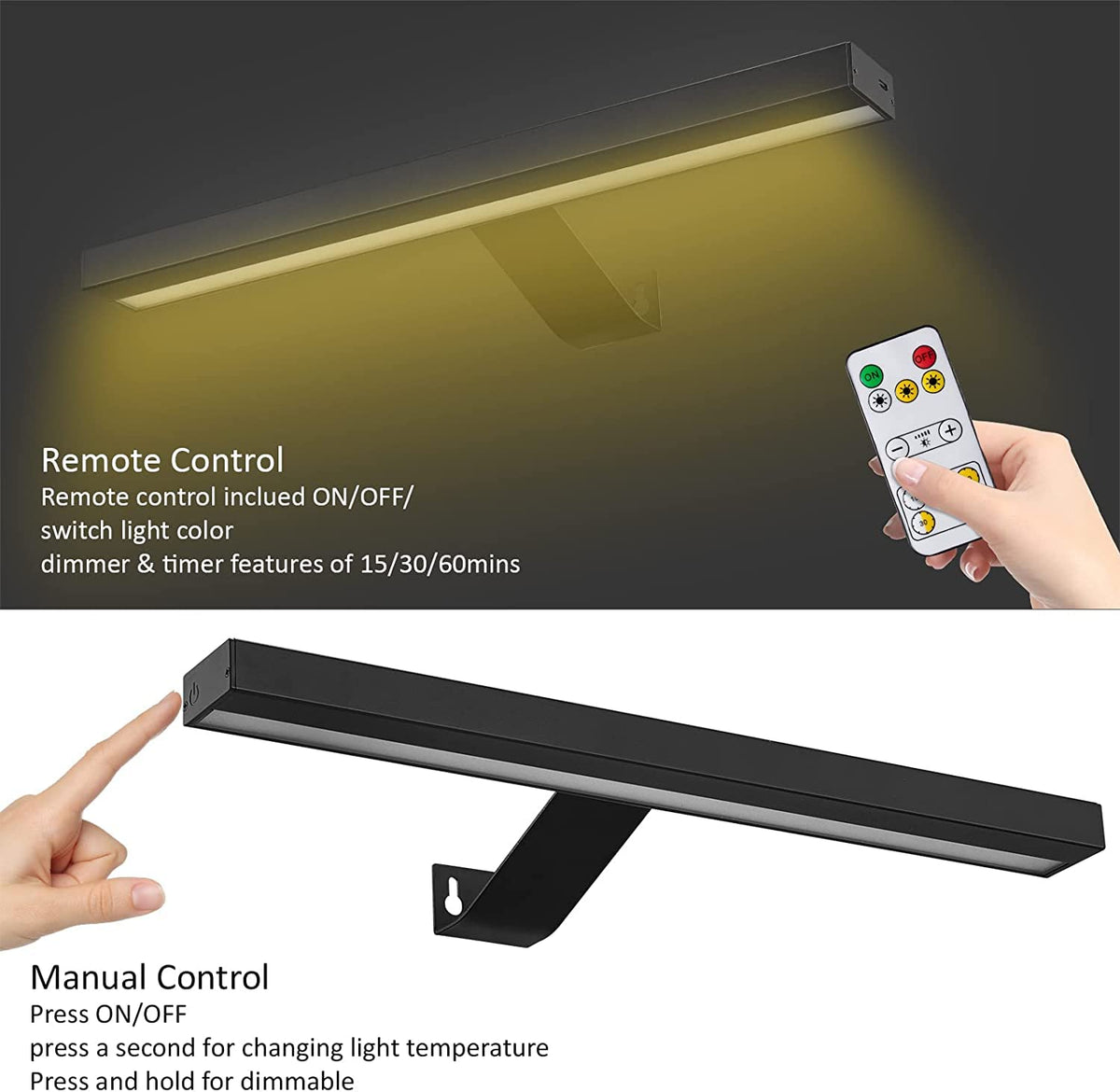 MIOBLUE dimmable brightness with timer enables convenient auto-off