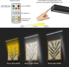 MIOBLUE rechargeable 4000mAh battery powers long-lasting art illumination