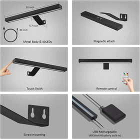 MIOBLUE remote control and touch operation simplify brightness and mode changes