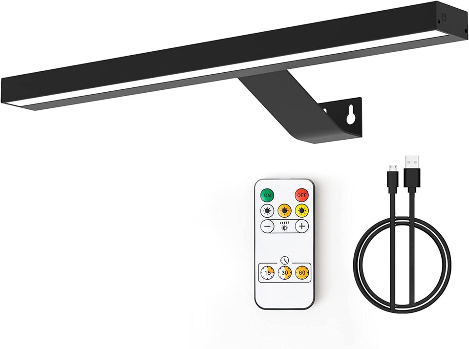 MIOBLUE wireless picture light with full metal accents lighting wall art