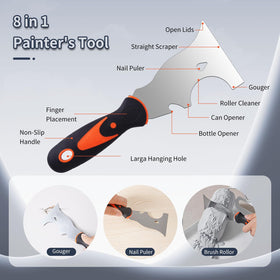 Miofth 14-inch mud pan for efficient compound distribution and smooth seam finishing.