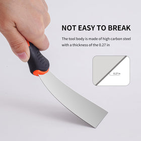 Miofth mirror-polished blade surface for easy cleaning and smooth application.