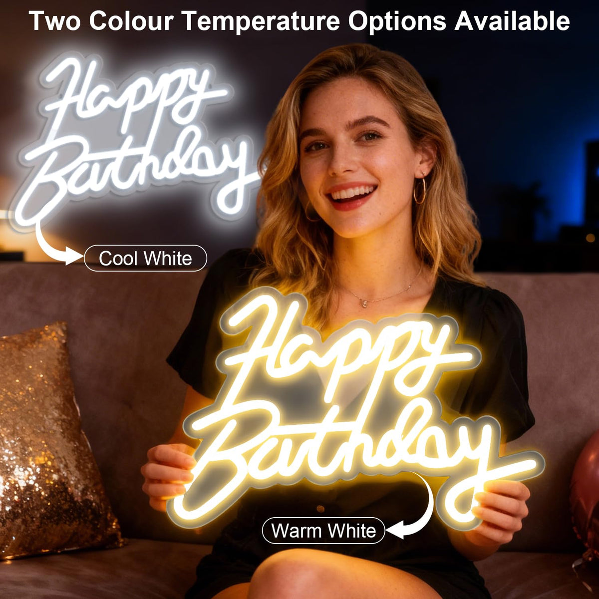 Miootly USB-powered neon sign keeps the party illuminated anywhere.