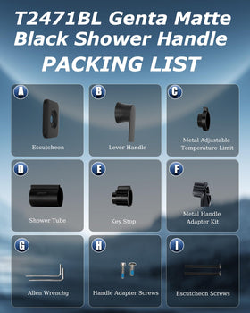 Miory rough-in valves and cartridges sold separately for flexibility.