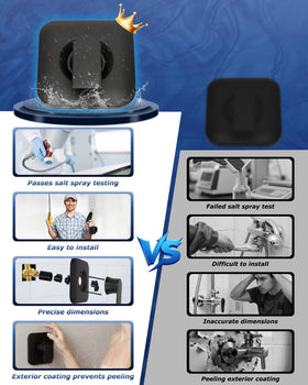 Miory temperature indicator lights help adjust water flow safely.