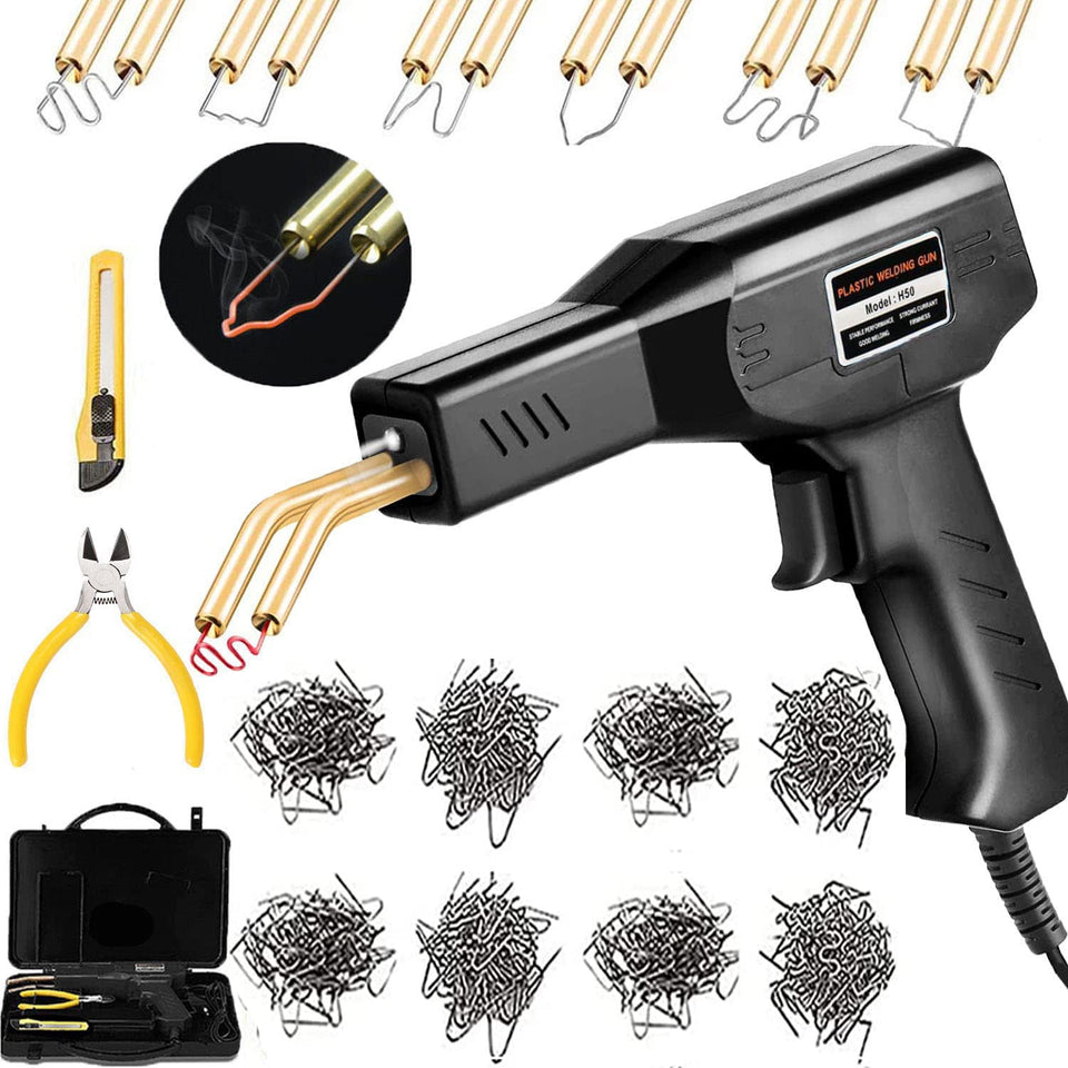 Miotorio plastic welding machine full kit for DIY bumper and panel repairs.