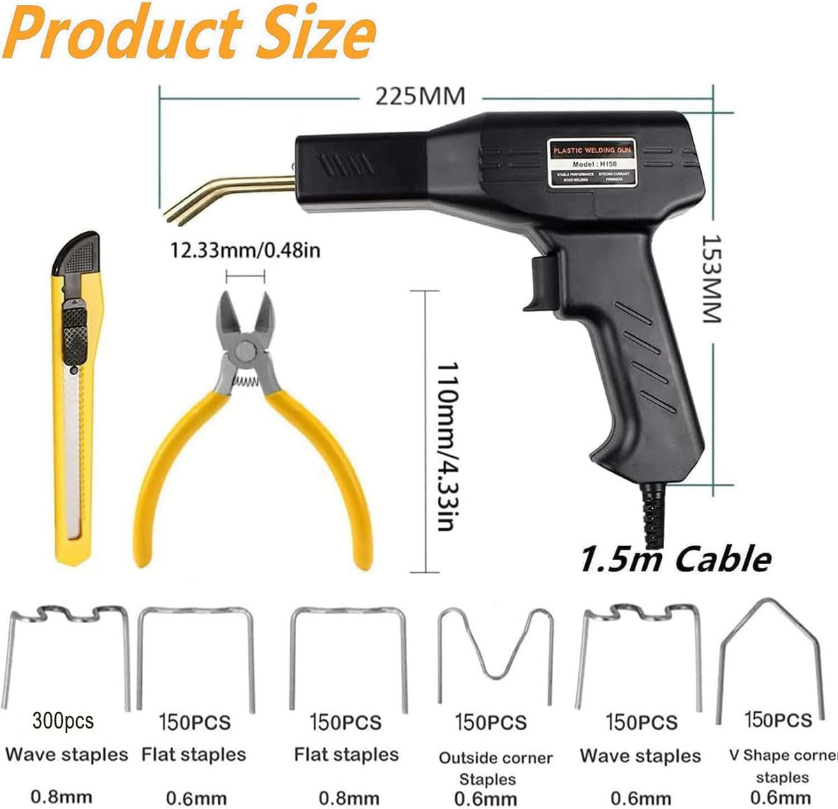 Miotorio plastic welding pliers for precise, comfortable repairs with steady control.