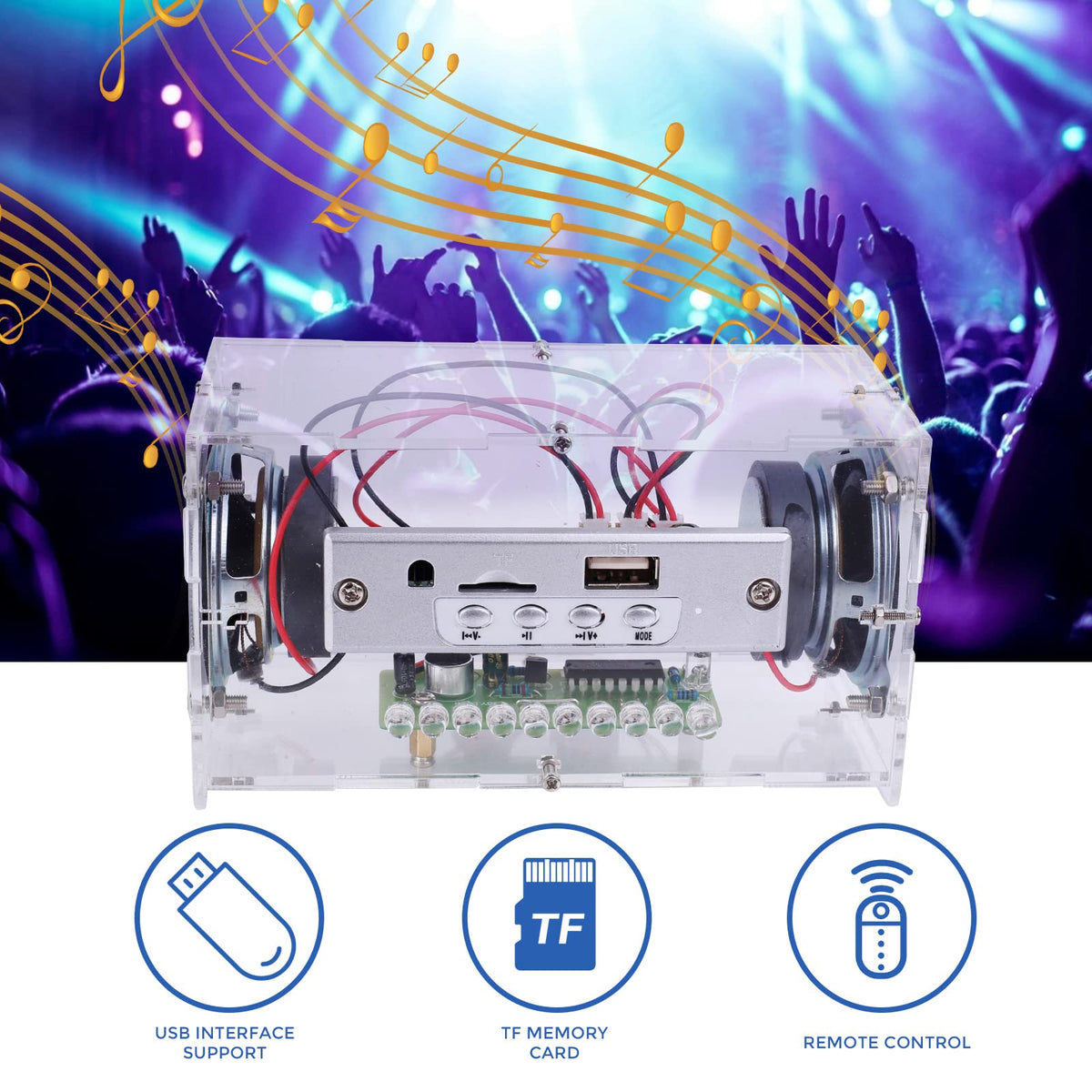 MiOYOOW Bluetooth module with remote control enables easy wireless operation