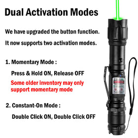 MIPREZT long-distance green laser pointer ideal for outdoor use