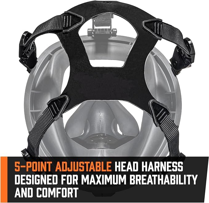 MIRA Safety CM-I01 40mm NATO filter compatibility for versatile protection options.