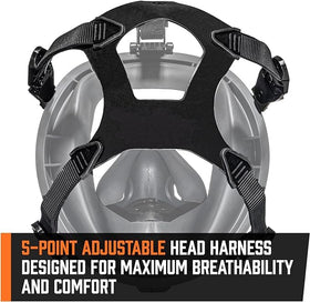 MIRA Safety CM-I01 40mm NATO filter compatibility for versatile protection options.