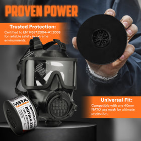 DotPro 330 with 40mm NATO thread connects easily to compatible masks