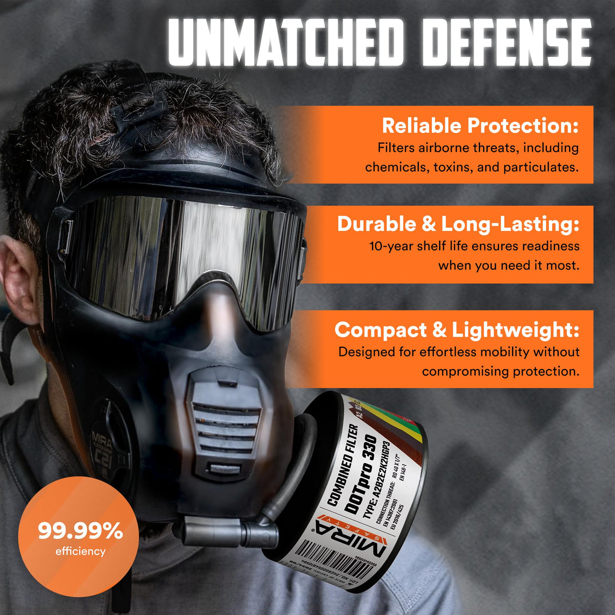 DotPro 330 mercury protection detail for safer environments