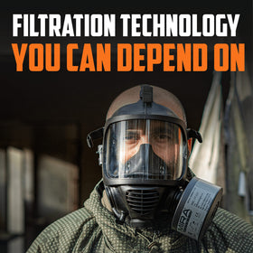 MIRA Safety NBC-77 SOF compatible with full-face masks and PAPR