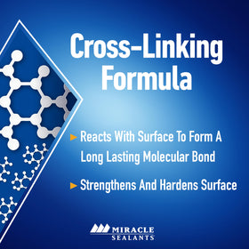 Miracle Sealants 511 Impregnator exterior application protecting stone surfaces from weather