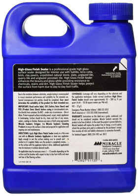 Mira Shine on tiled surface delivers durable, UV-transparent gloss protection.