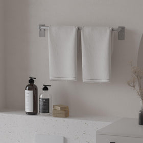 MIROAMZ towel bar SUS304 stainless steel nickel brushed finish.