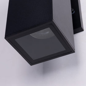 Mirrea matte black finish texture adds contemporary style and weather resistance.