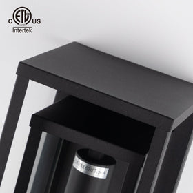 Mirrea porch light complements modern and traditional homes at night
