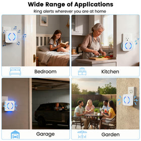 MISDUOCOCO silent mode option for nap time in a bedroom